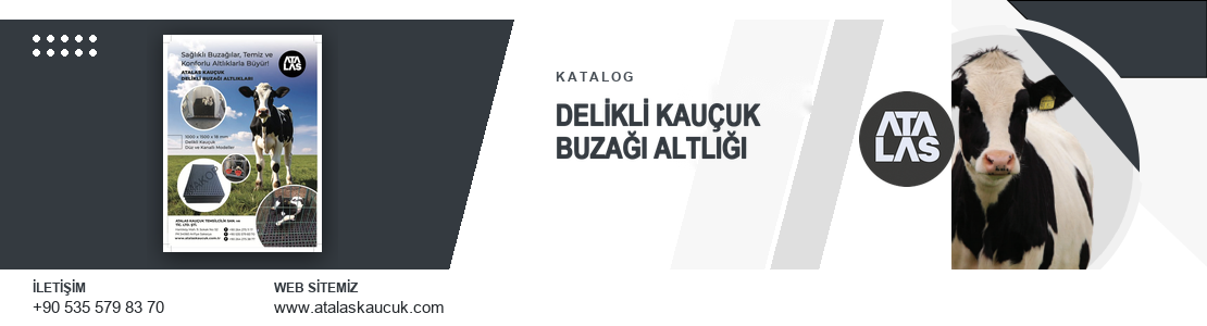 Delikli Kauçuk Buzağı Altlığı Kataloğu